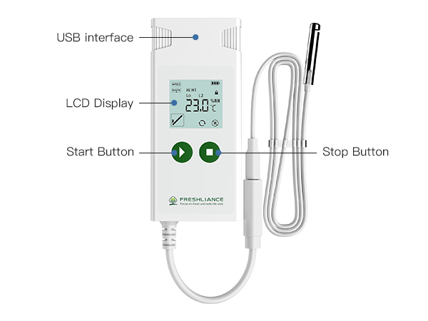 Atlas Log-TH Temperature Humidity Data Logger