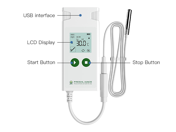 Atlas Log-30 Temperature Data Logger