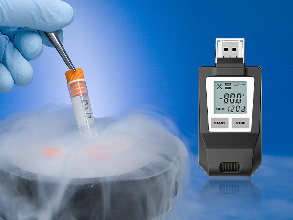 Fresh Keeper-IUT -90℃ Dry Ice Temperature Data Logger